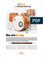 CC Review Drum Set Mag CC Drums Europe Player Date Europe Bebop African Mahogany Italy