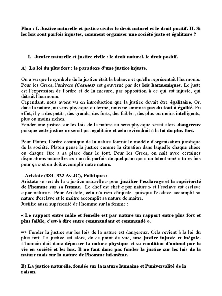 Justice et désobéissance civile en philo | PDF | Crime et violence ...