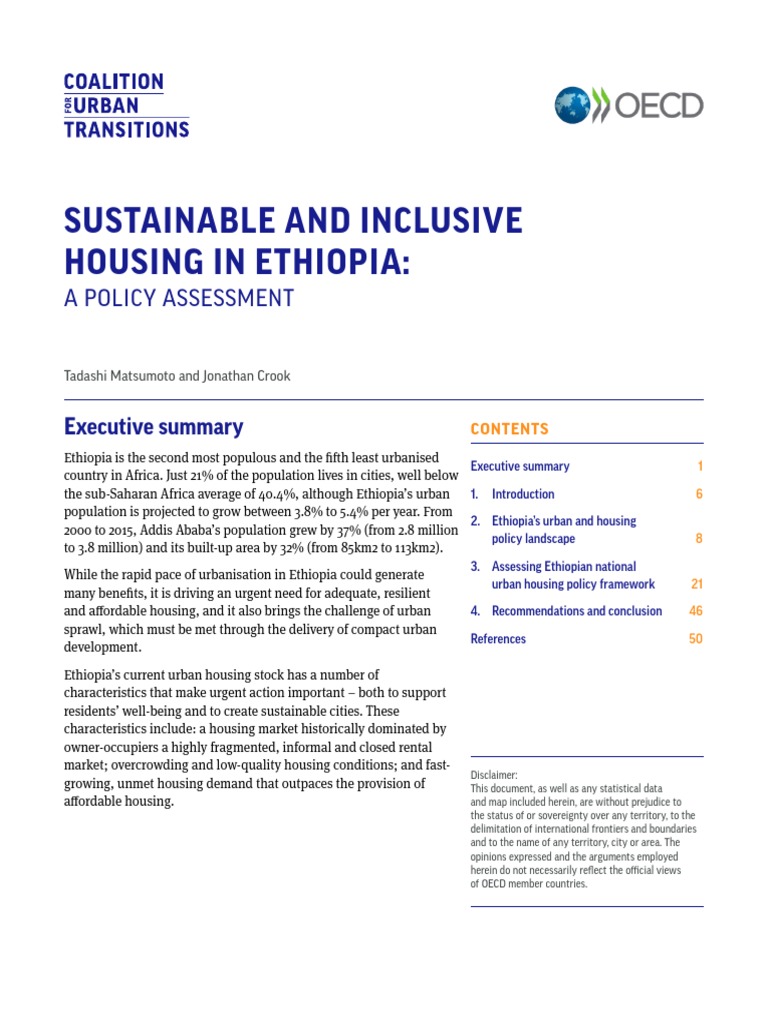 Addis Ababa City Administration Land Lease Proclamation PDF