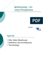 Data Warehousing - An Introductory Perspective: DWCC BBSR