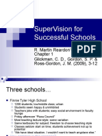 Supervision For Successful Schools