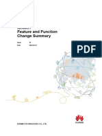 5G RAN3.1 Feature and Function Change Summary