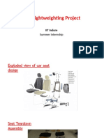 Seat Lightweighting Project