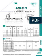 Euro 5 Euro 5: Chassis 8x4