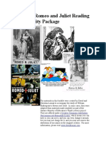 Eng 1D Romeo and Juliet Reading and Activity Package: Creative Commons Attribution-Noncommercial-Sharealike License