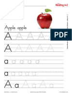 Activity - Letter Formation Practice Sheets