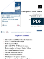 CH 3 - Earthquake Ground Motion