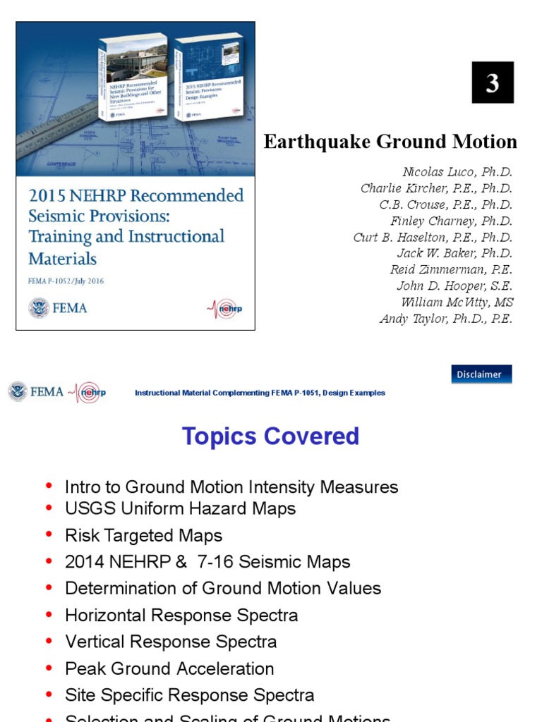 USGS Seismic Values and Ground Motion | PDF | Earthquakes | Moment ...
