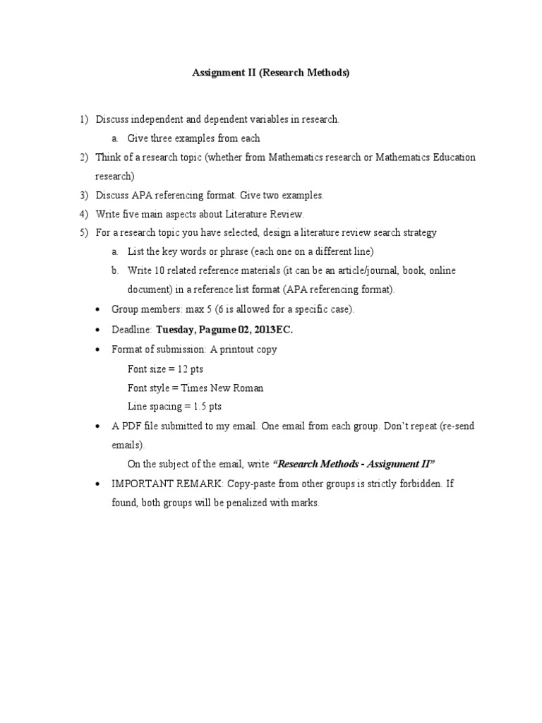 Assignment II | PDF | Language Arts & Discipline