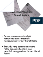 T4. Tatacara Penulisan Surat Rasmi