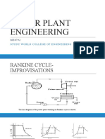 Power plant engineering: Rankine cycle improvements and modern coal power plant layout