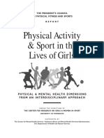 Physical Activity and Spot in Girls Live