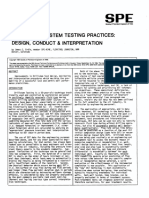 Erdle, J. C. (1984) - Current Drillstem Testing Practices Design, Conduct and Interpretation