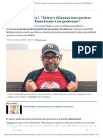 Ricardo Siri 'Liniers' - "El Arte y El Humor Son Nuestros Mecanismos Defensa Frente A Los Poderosos" - RPP Noticias. Radio Programas
