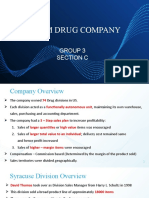 Pilgrim Drug Company - Group 3