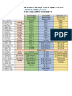 Kalender Akademik Ganjil 2021-2022