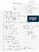 Capacitor circuit analysis and calculations