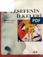 7215 Felsefenin Ilkeleri Descartes Mesud Akin 2007 162s