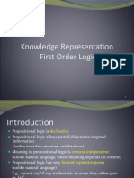 Knowledge Representation First Order Logic