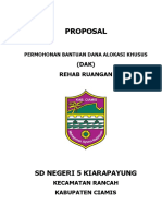 Proposal Rehab SD 2021