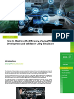 AVLWhitePaper - How To Maximize The Efficiency of ADAS AD Development and Validation Using Simulation