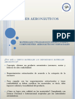 Materiales Aeronáuticos Clase Introduccion Repaso AAluminio ATitanio