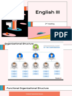 2nd Meeting English III