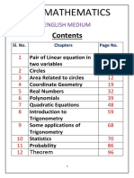 Mathematics-English Medium