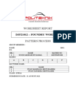 Djf21012 - Foundry Workshop: Worksheet Report