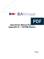 Operations Manual Part D Appendix B - VATSIM Basics: Revision 1