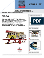 Heavy Duty Vega Parallelogram Lifts for Buses, Trucks & Off-Road Vehicles Up to 100,000 lbs