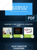 The Power of A Positive Team Slide