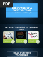 The Power of A Positive Team Slide