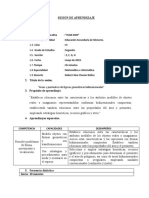 Sesión de Aprendizaje Areas y Perimetros