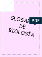 Glosario de Biología