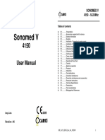 Sonomed V: User Manual
