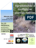 Aprendiendo a multiplicar plantas nativas