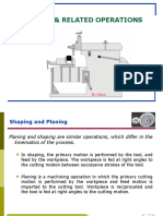 Shaping - Production Process - Realated Operations