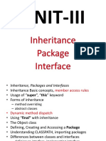 Unit-III Inheritance, Packages and Interfaces