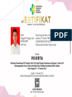 Sertifikat Gema Repelita Vaksi, A.md. Kep - Puskesmas Kelurahan Rawa Teratai - Angkatan 1