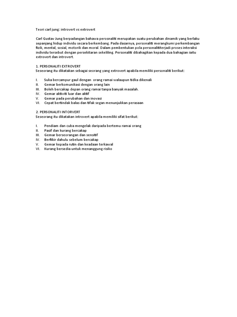 Teori Carl Jung PDF