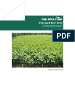 Improved Bean Seed: 2015 Full - Scale Report