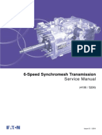 Service Manual 6 Speed Eaton Transmission