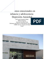 Trastornos Emocionales en La Infancia y La Adolescencia