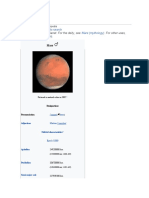 Mars (Mythology) Mars (Disambiguation) : Jump To Navigationjump To Search