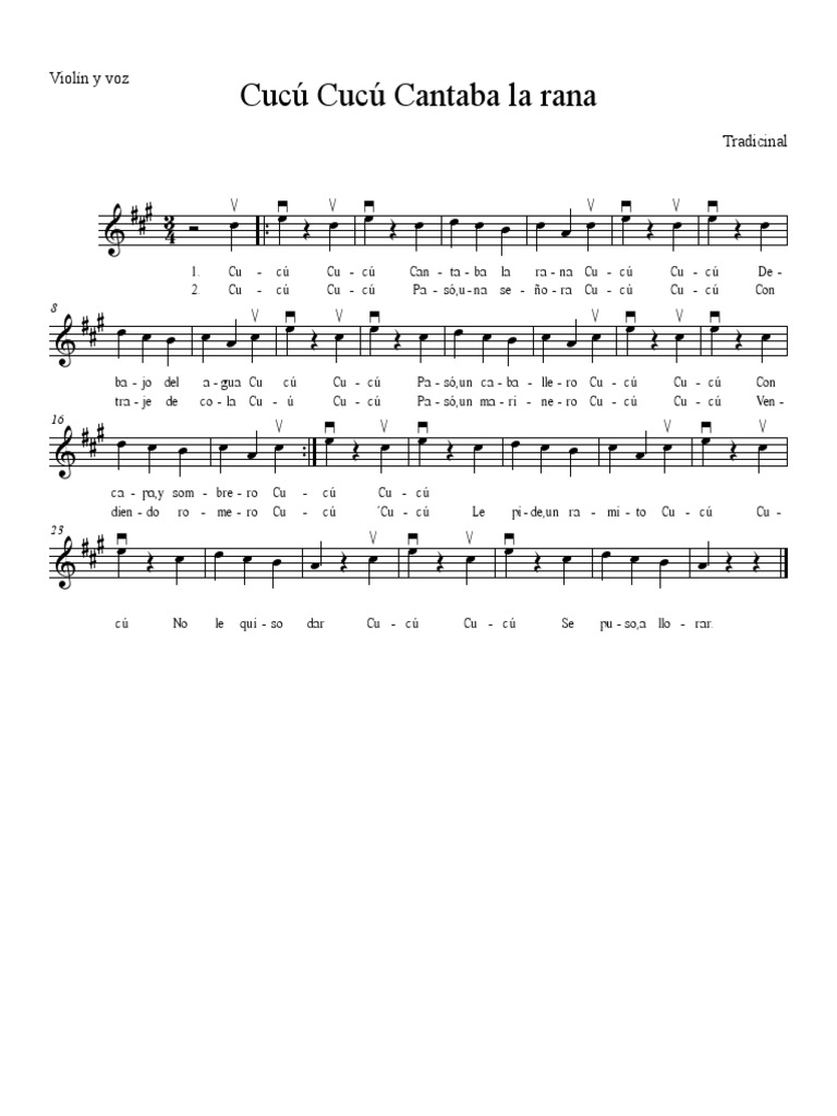 Letra y acordes de 
