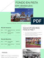 MEDIO FONDO en PISTA 3000m Obstáculos-Michelle Herrera, Juan Pablo Arévalo, Isabella Gantivar