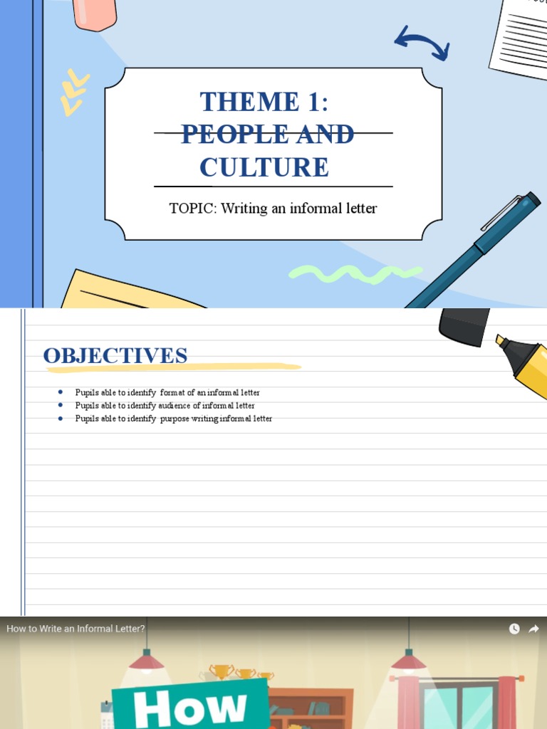 Informal Letter Writing Guide | PDF