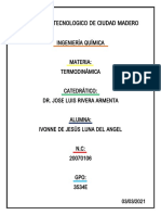 Ensayo Termodinámica