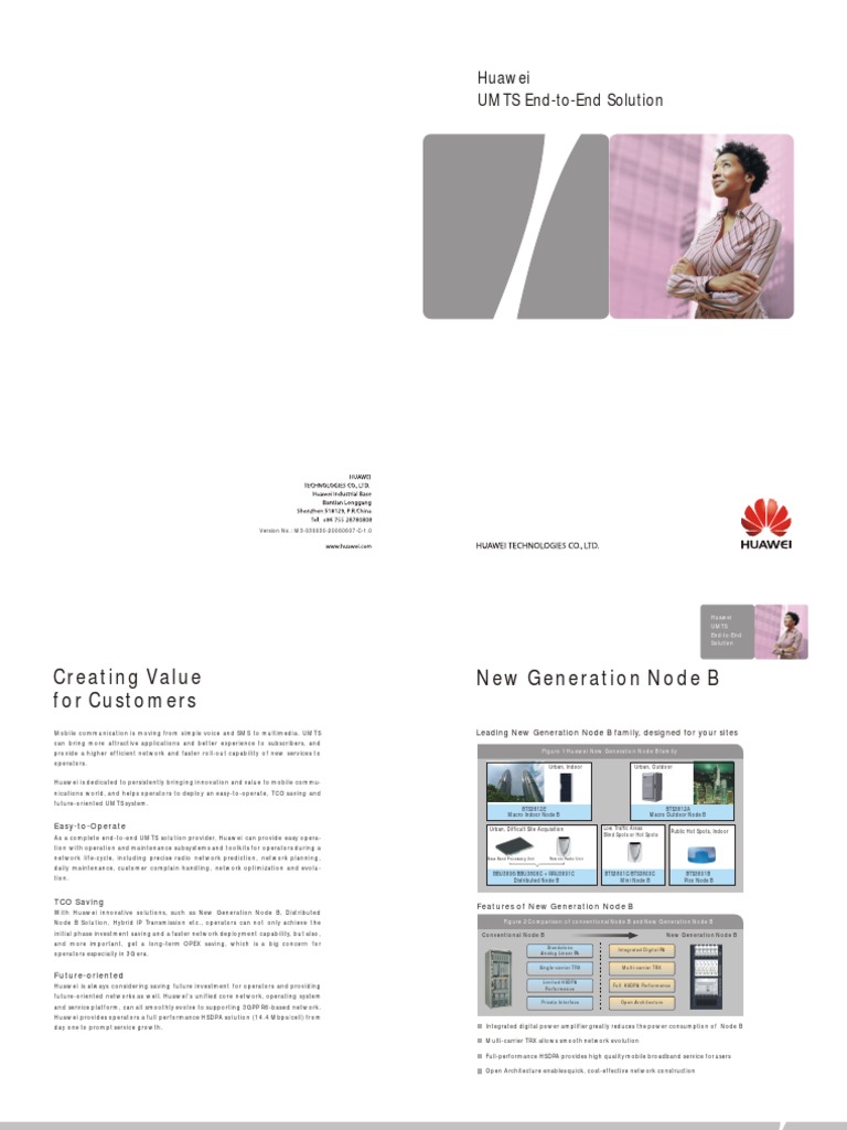 Next Generation Node B Overview | PDF | High Speed Packet Access | Ip ...